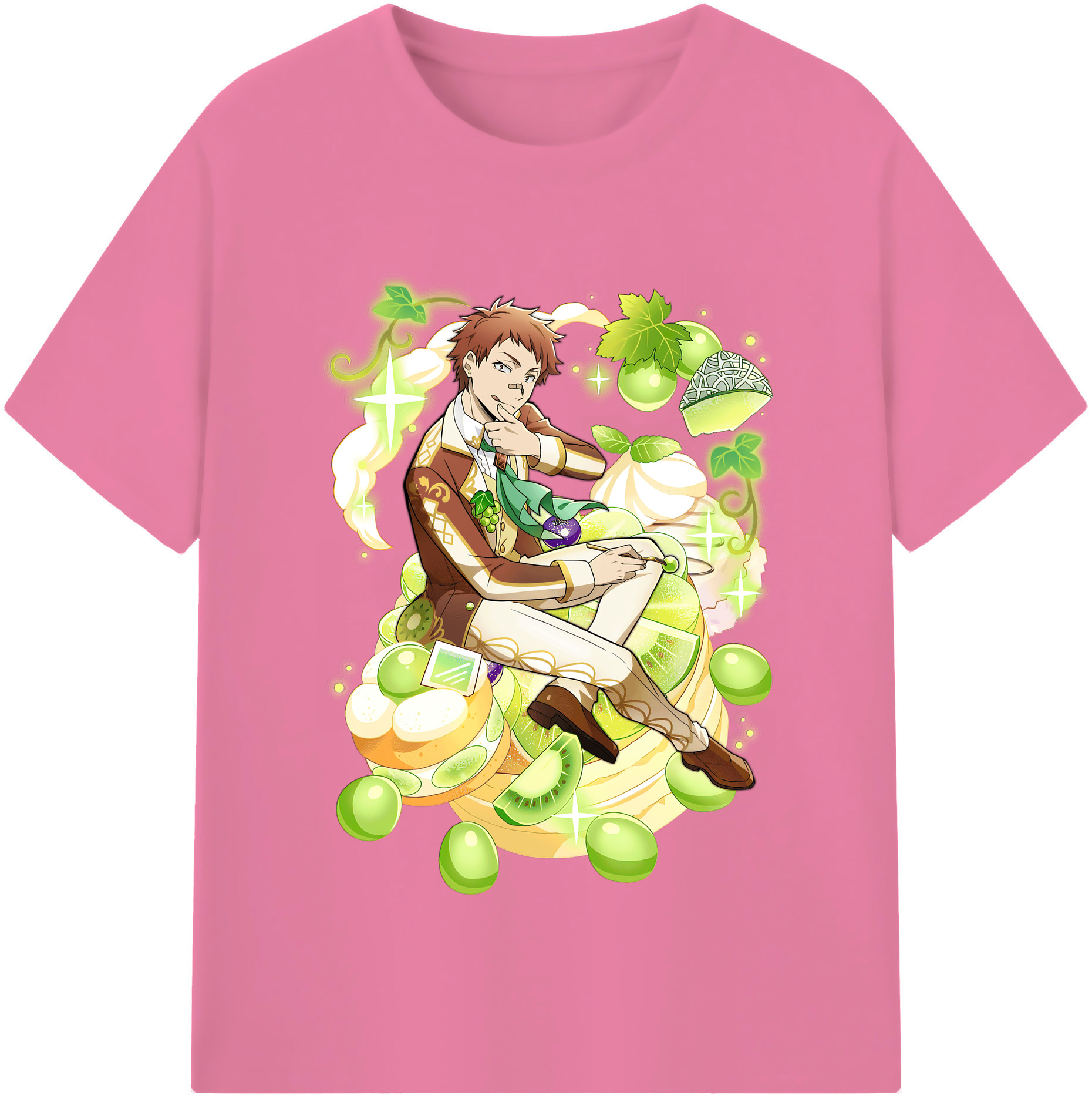 （画像用） 文豪ストレイドッグス Bungo Stray Dogs 綿100％半袖Tシャツ（フロントプリント）